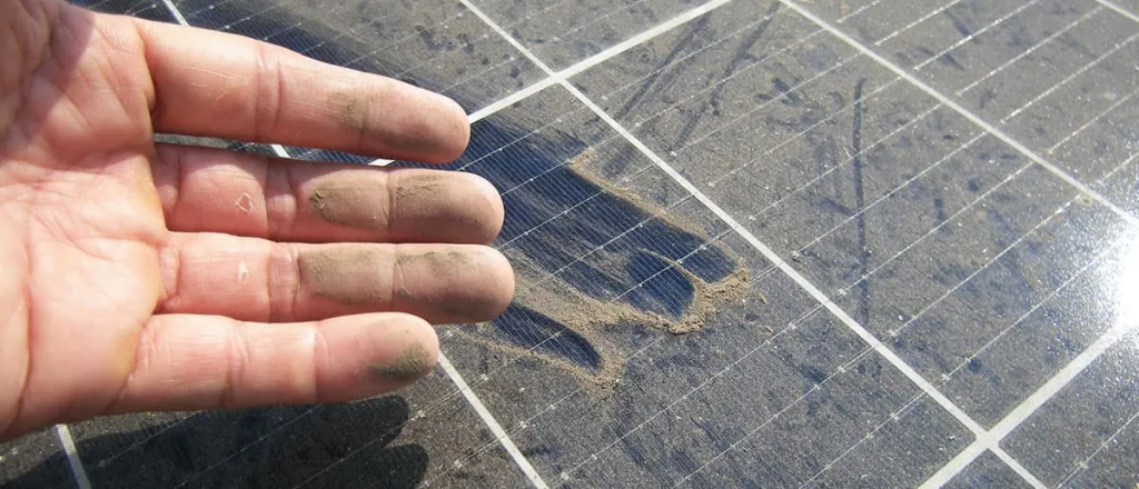 Dirty Solar Panels